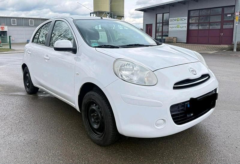 Gebraucht Nissan Micra 80 PS (58 kW) 2013 Weiß Kleinwagen