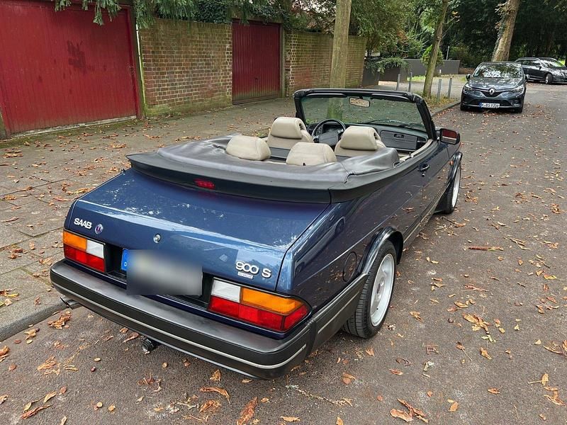 Gebraucht Saab 900 Cabriolet 140 PS (102 kW) 1993 Blau Cabrio