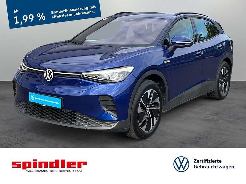 Blue dusk metallic Gebraucht 2022 VW ID.4 Pro Performance SUV | 33.380 € (Etwas zu teuer) - Bild 1/3