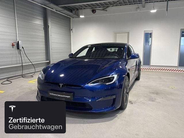 Gebraucht Tesla Model S Long Range AWD 492 kW (669 PS) 2024 Blau Kleinwagen