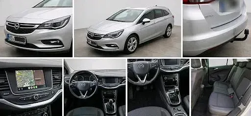 Gebraucht Opel Astra 136 PS (100 kW) 2017 Silber Kombi