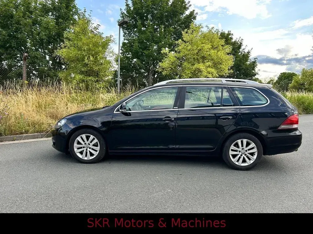 Gebraucht VW Golf VII Style 105 PS (77 kW) 2012 Schwarz Limousine