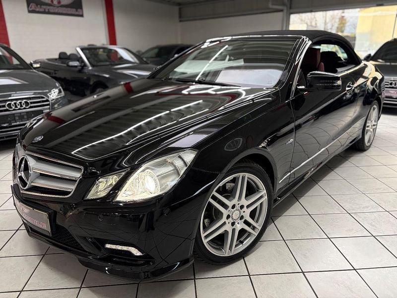 Schwarz Gebraucht 2011 Mercedes E350 AMG line Cabrio | 17.990 € (Fairer Preis) - Bild 1/4