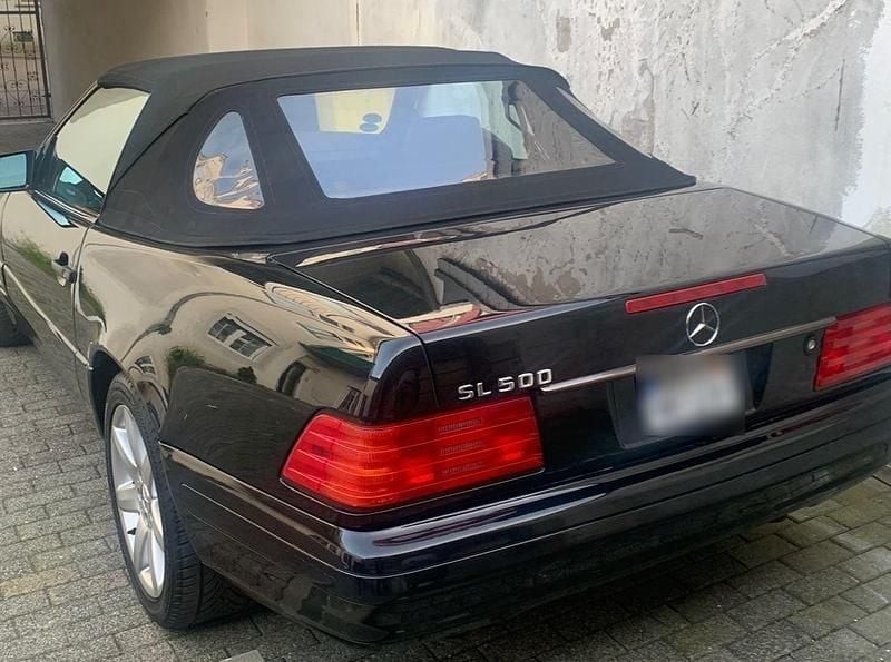 Gebraucht Mercedes SL500 320 PS (235 kW) 1997 Schwarz Cabrio