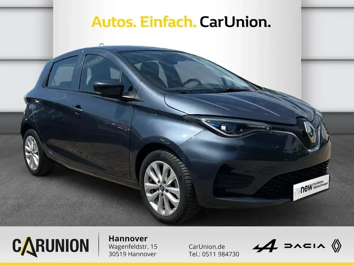 Gebraucht Renault Zoe Experience 50 kW (69 PS) 2021 Titaniumgrau Kleinwagen