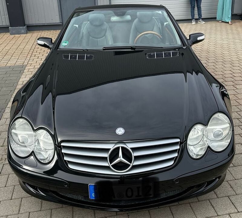 Gebraucht Mercedes SL350 Edition 245 PS (180 kW) 2005 Schwarz Cabrio
