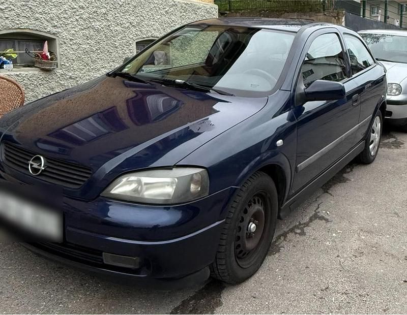 Gebraucht Opel Astra 75 PS (55 kW) 1999 Blau Coupé