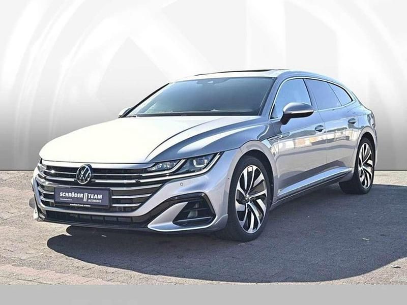 Pyritsilber metallic Gebraucht 2021 VW Arteon R-line Kombi | 32.890 € (Fairer Preis) - Bild 1/4