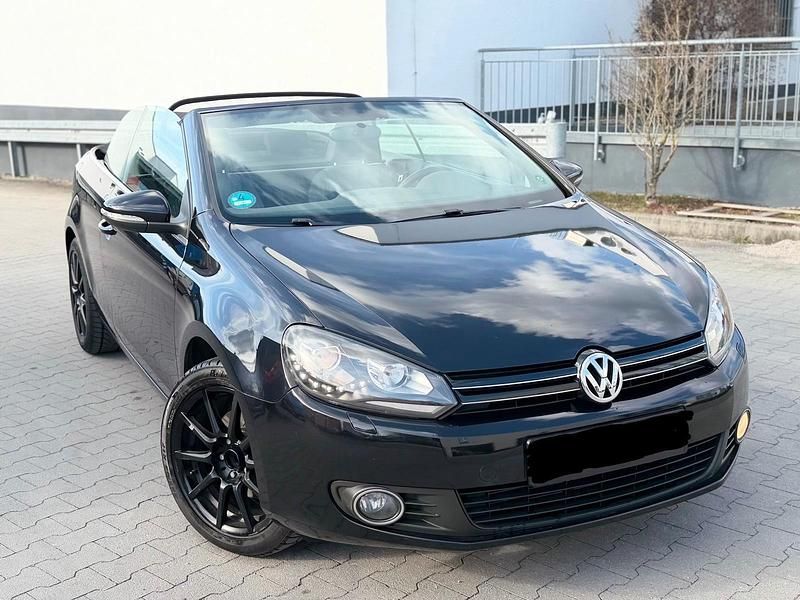 Gebraucht VW Golf Cabriolet 122 PS (89 kW) 2012 Schwarz Cabrio