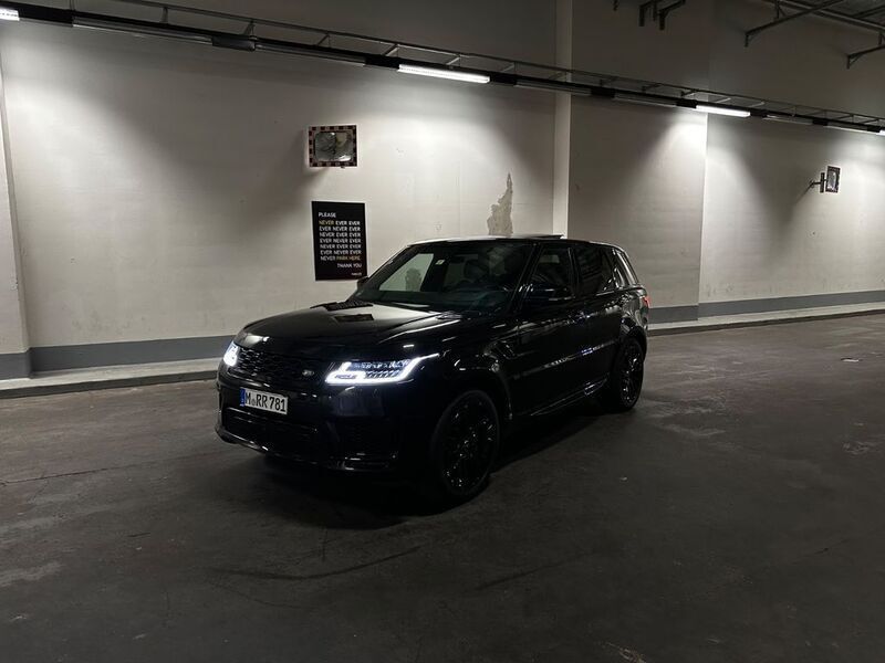 Schwarz Gebraucht 2019 Land Rover Range Rover Sport HSE Dynamic SUV | 59.500 € (Guter Preis) - Bild 1/4