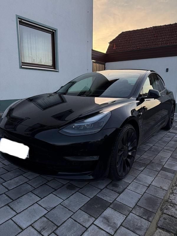 Gebraucht Tesla Model 3 Performance 377 kW (513 PS) 2021 Schwarz Limousine
