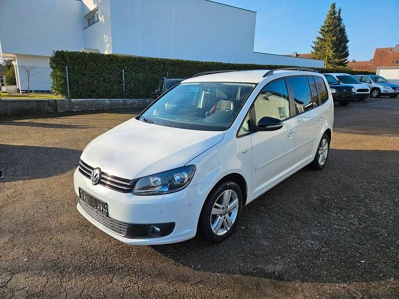 Gebraucht VW Touran Match 140 PS (102 kW) 2012 Weiß Van / Kleinbus