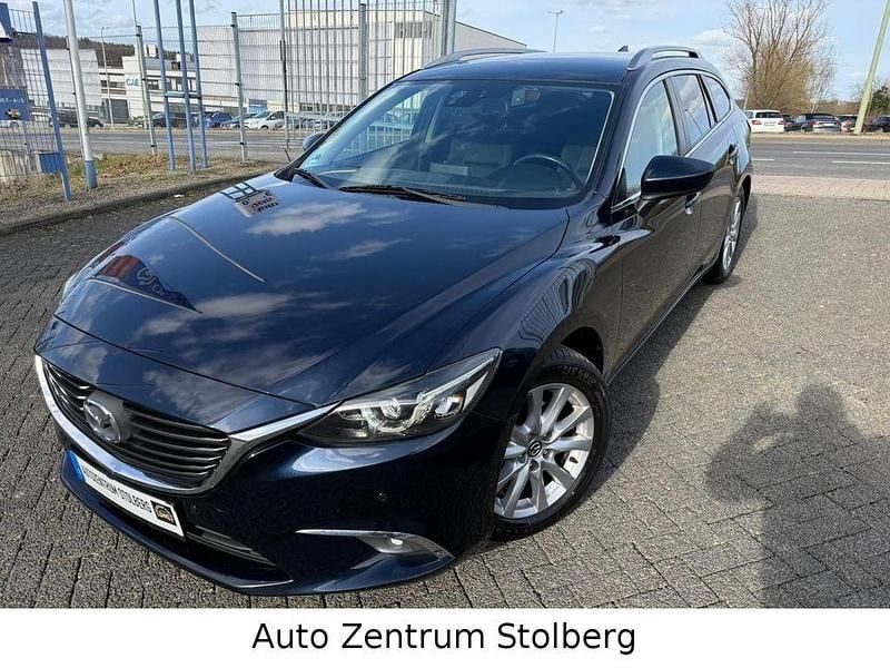 Gebraucht Mazda 6 Exclusive-Line 150 PS (110 kW) 2016 Mitternachtsblau metallic Kombi