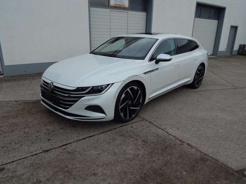 Oryxwhite perlmutteffekt Gebraucht 2020 VW Arteon Elegance Kombi | 32.990 € (Fairer Preis) - Bild 1/4