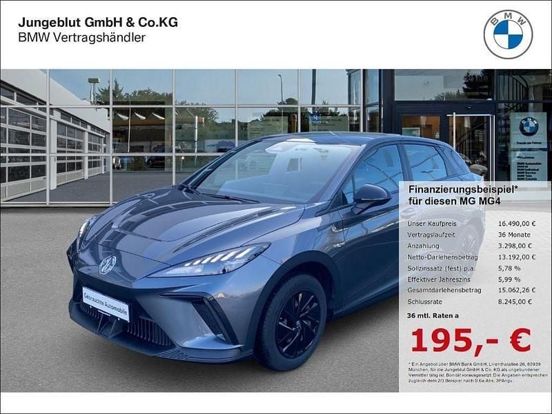 Gebraucht MG MG4 EV 125 kW (170 PS) 2022 Grau Kleinwagen