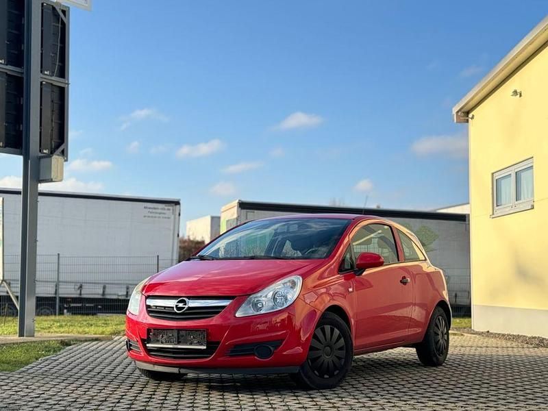Gebraucht Opel Corsa Selection 60 PS (44 kW) 2009 Rot Kleinwagen