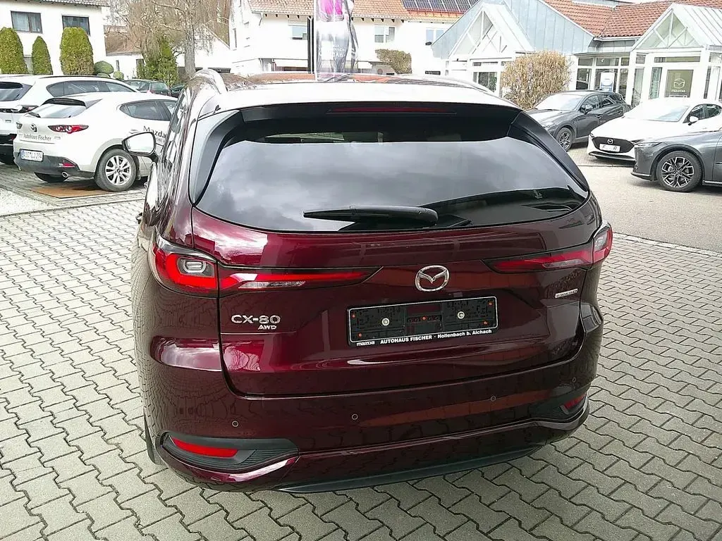 Gebraucht Mazda CX-80 Takumi-Line 254 PS (186 kW) 2025 Rot SUV
