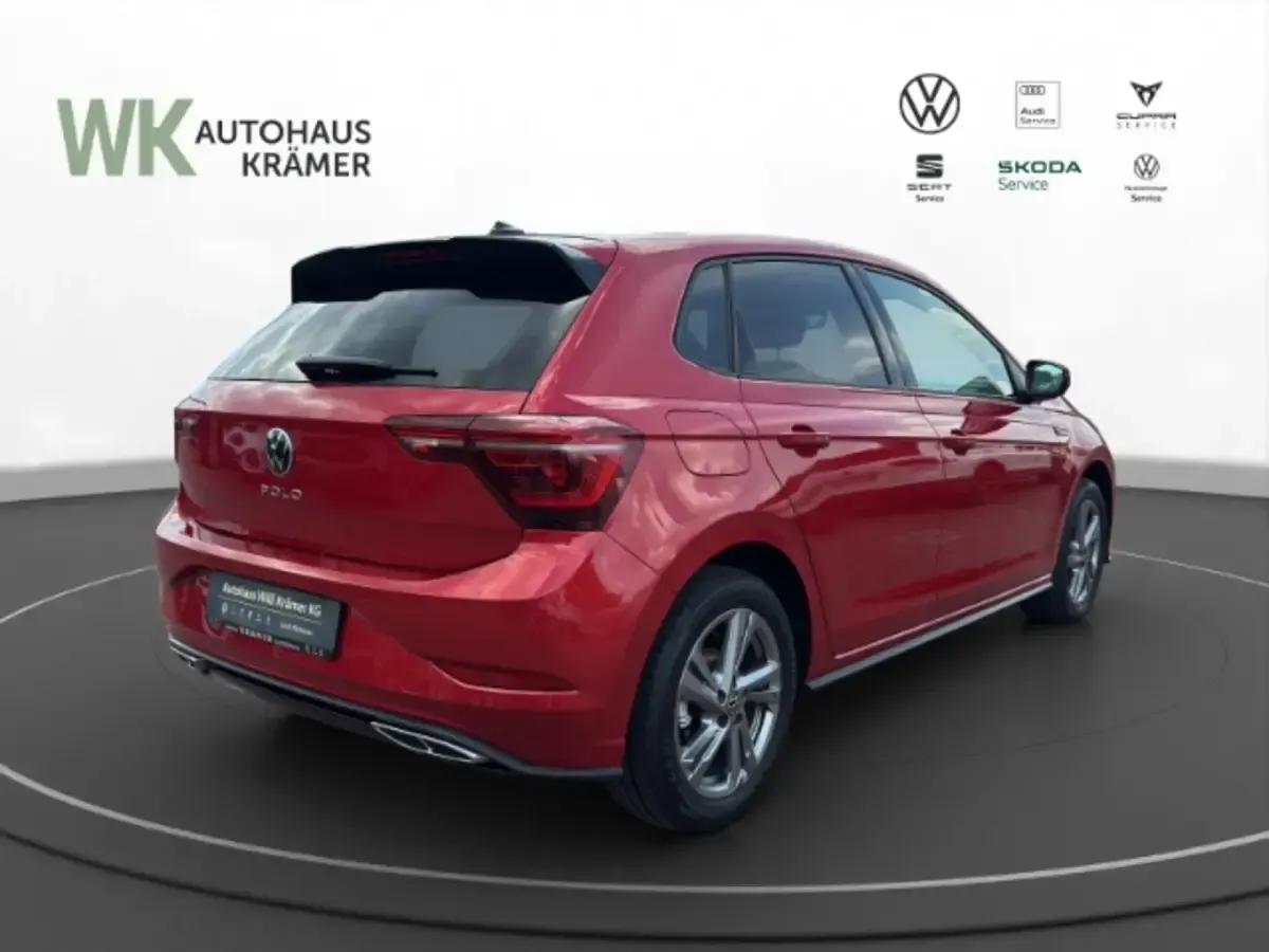 Gebraucht VW Polo IQ Drive 110 PS (80 kW) 2022 Rot Kleinwagen