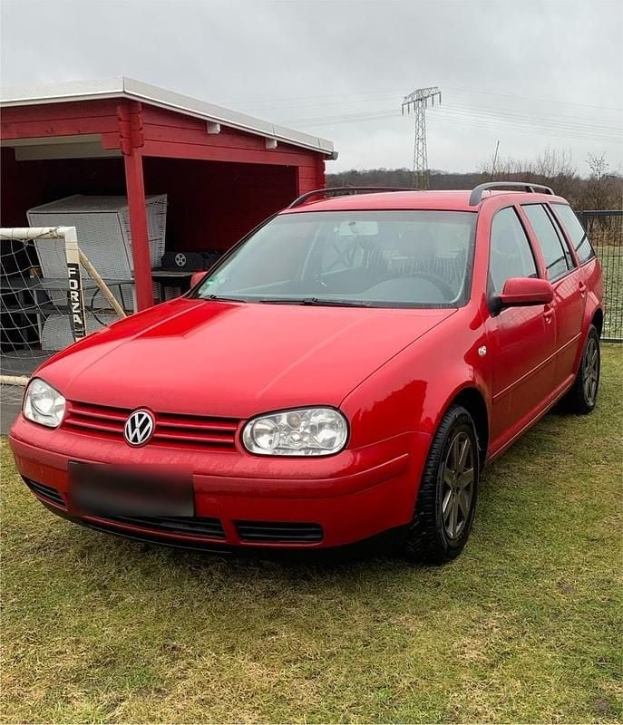 Gebraucht VW Golf IV 101 PS (74 kW) 2003 Rot Kombi