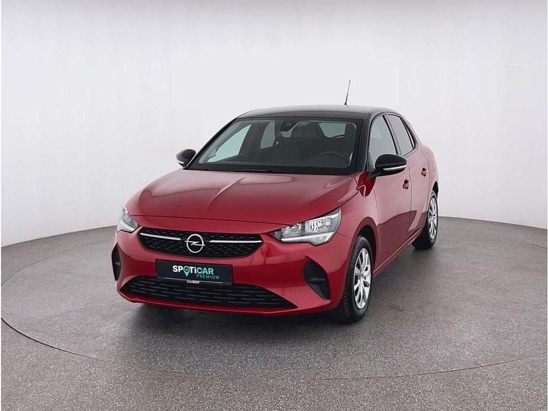 Rot (metallic) Gebraucht 2021 Opel Corsa Edition Kleinwagen | 12.470 € (Fairer Preis) - Bild 1/4