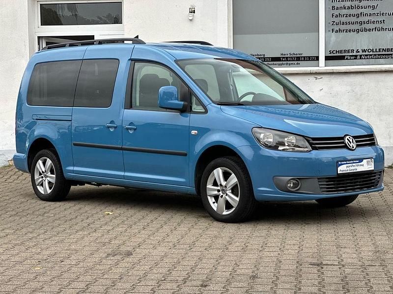 Blau Gebraucht 2010 VW Caddy Maxi Comfortline Van / Kleinbus | 12.950 € (Etwas zu teuer) - Bild 1/4