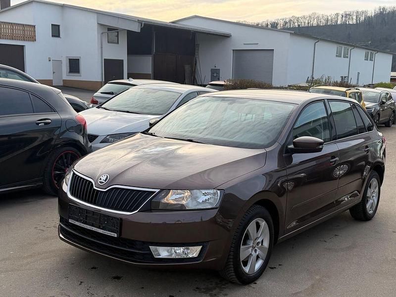 Gebraucht Skoda Rapid Ambition 90 PS (66 kW) 2016 Braun Kleinwagen