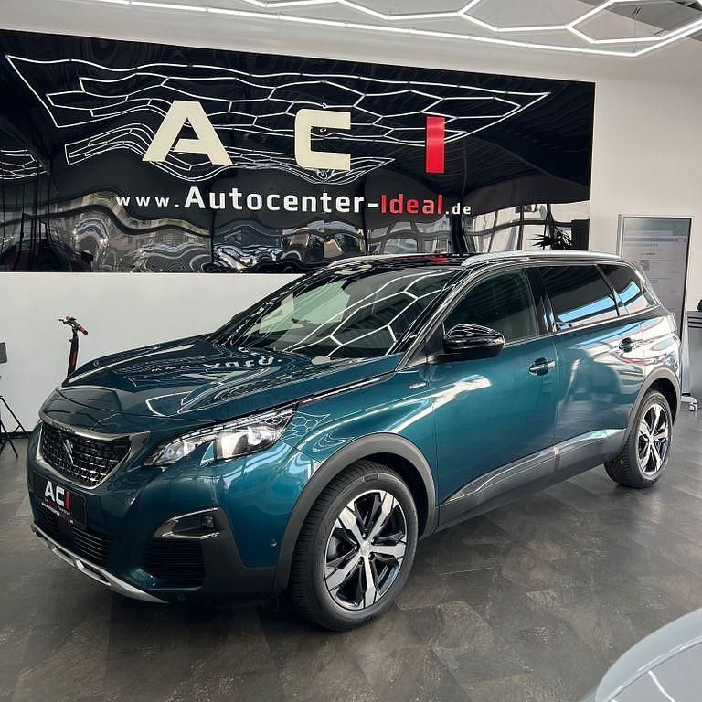 Emerald crystal Gebraucht 2020 Peugeot 5008 Allure GT-Line Van / Kleinbus | 28.160 € (Fairer Preis) - Bild 1/4