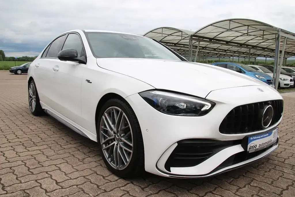 Gebraucht Mercedes C43 AMG AMG 408 PS (300 kW) 2024 Weiß Limousine