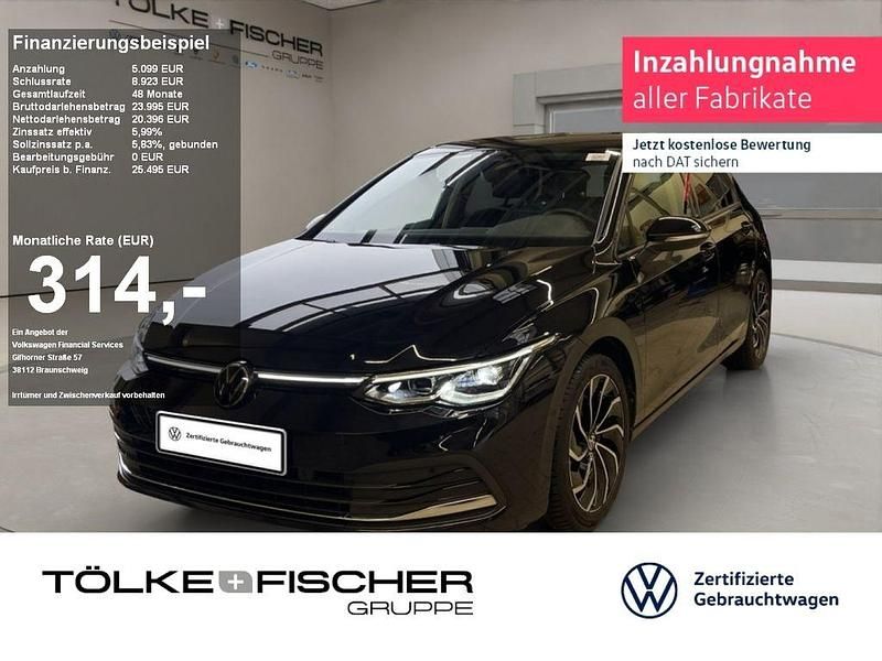 Gebraucht VW Golf VIII Move 131 PS (96 kW) 2023 Indiumgrau (metallic) Limousine