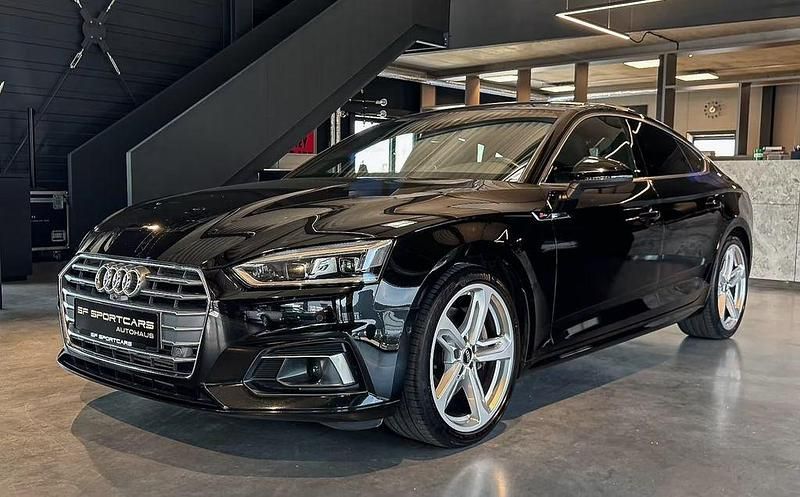 Gebraucht Audi A5 Sportback S-Line 252 PS (185 kW) 2018 Schwarz Kleinwagen