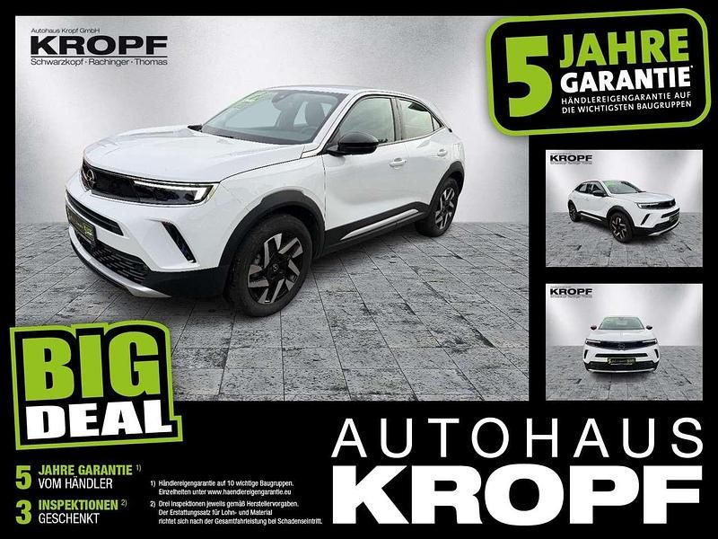 Jade weiss/arktis weiss Gebraucht 2022 Opel Mokka-e Elegance SUV | 17.450 € (Fairer Preis) - Bild 1/4