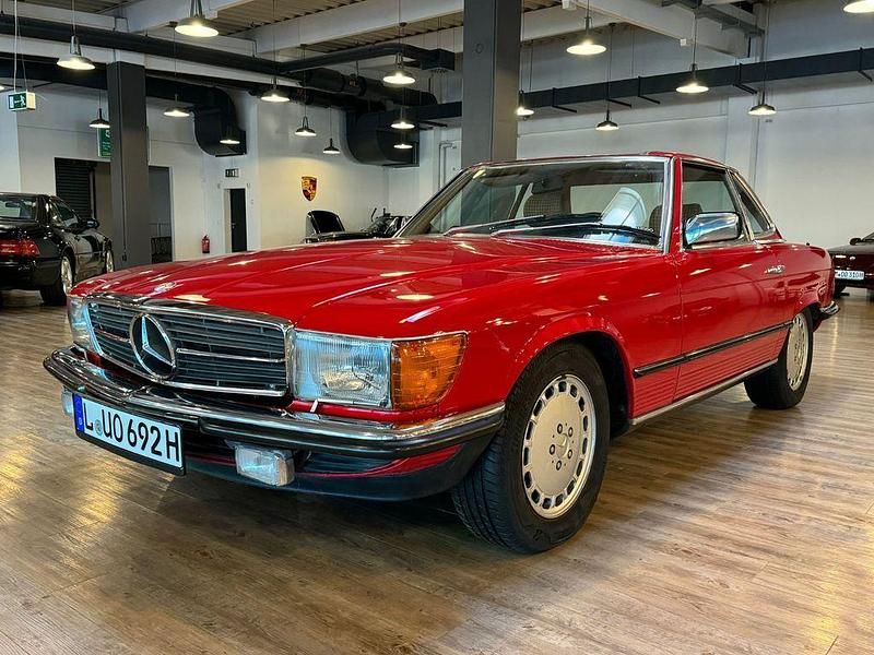 Gebraucht Mercedes SL280 185 PS (136 kW) 1985 Rot Cabrio