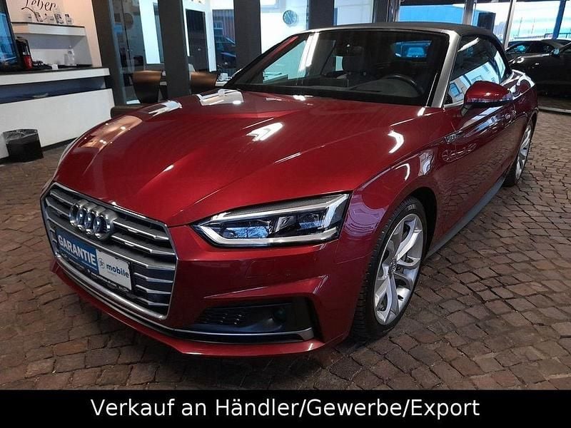 Gebraucht Audi A5 Cabriolet Design 252 PS (185 kW) 2017 Rot Cabrio