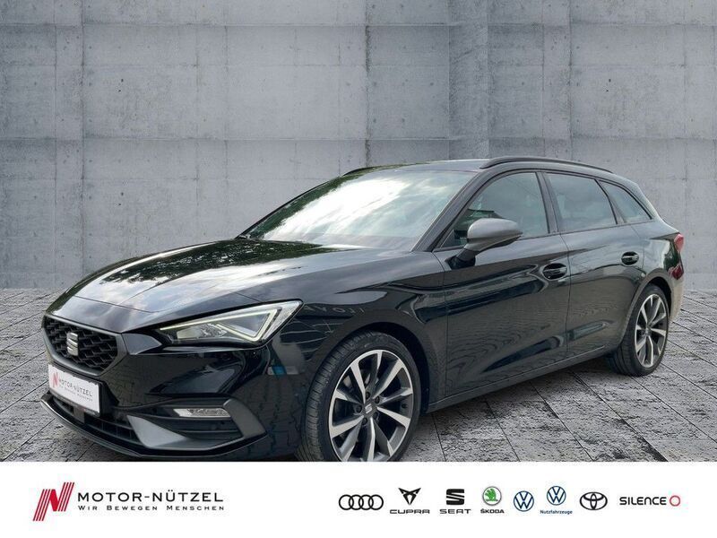 Schwarz Gebraucht 2022 Seat Leon ST FR-Line Kombi | 21.930 € (Fairer Preis) - Bild 1/4