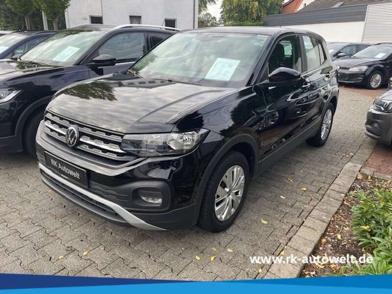 Schwarz Gebraucht 2020 VW T-Cross Basis SUV | 18.490 € (Fairer Preis) - Bild 1/4