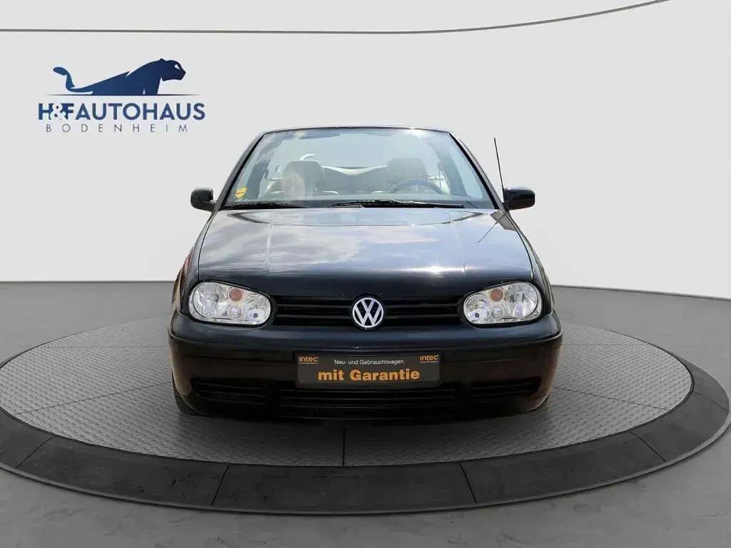Gebraucht VW Golf Cabriolet Comfortline 101 PS (74 kW) 1999 Schwarz Cabrio