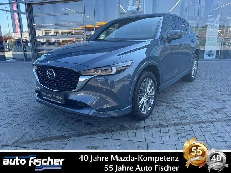 Grau Gebraucht 2023 Mazda CX-5 Sports-Line SUV | 34.990 € (Fairer Preis) - Bild 1/4
