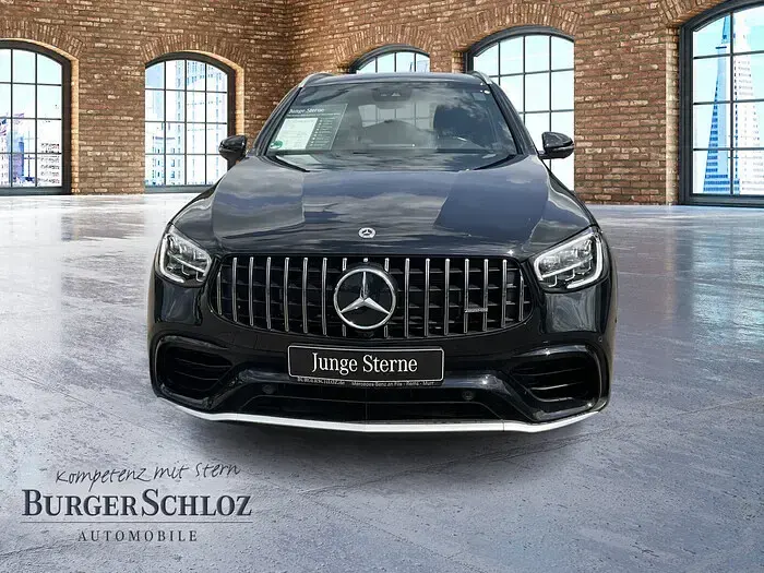 Gebraucht Mercedes GLC63 AMG AMG 476 PS (350 kW) 2022 Obsidianschwarz metallic SUV