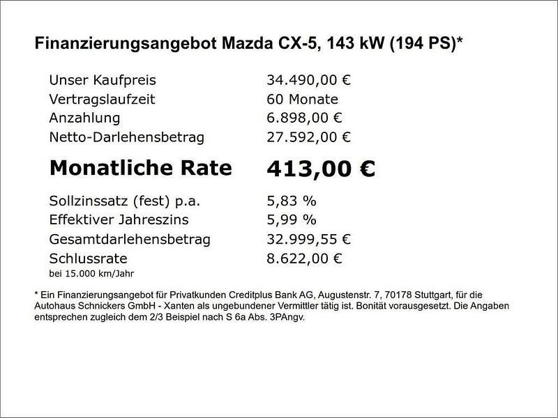 Gebraucht Mazda CX-5 Exclusive 194 PS (142 kW) 2024 Grau SUV