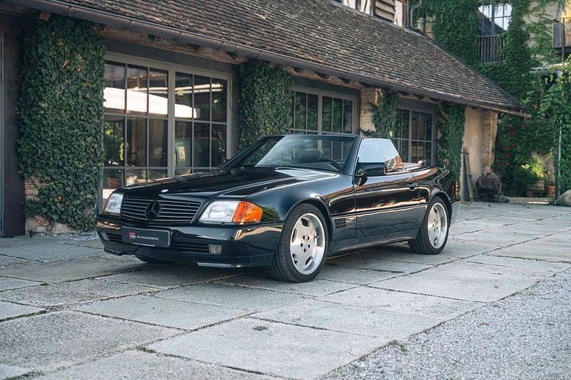 Beige Gebraucht 1990 Mercedes SL300 Cabrio | 17.900 € - Bild 1/4
