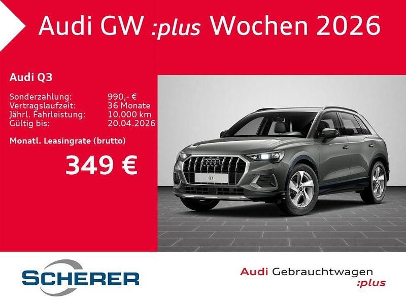 Gebraucht Audi Q3 Ambiente 150 PS (110 kW) 2025 Chronosgrau metallic (metallic) SUV