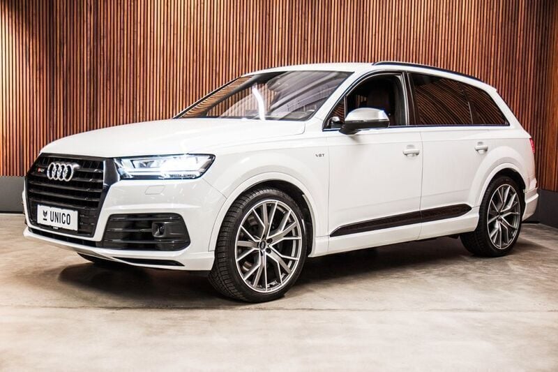 Weiß Gebraucht 2018 Audi SQ7 Sport SUV | 39.925 € (Guter Preis) - Bild 1/4