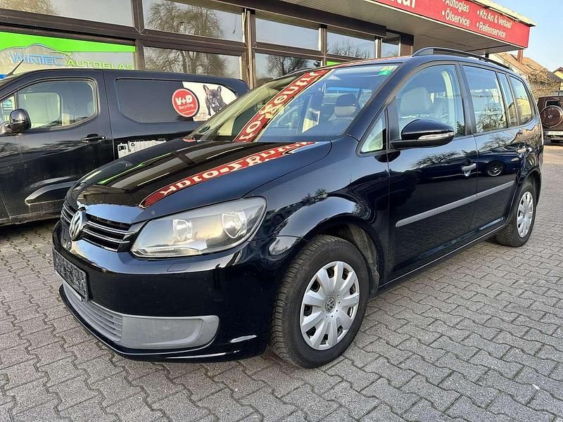 Gebraucht VW Touran Trendline 140 PS (102 kW) 2011 Deep black perleffekt Van / Kleinbus