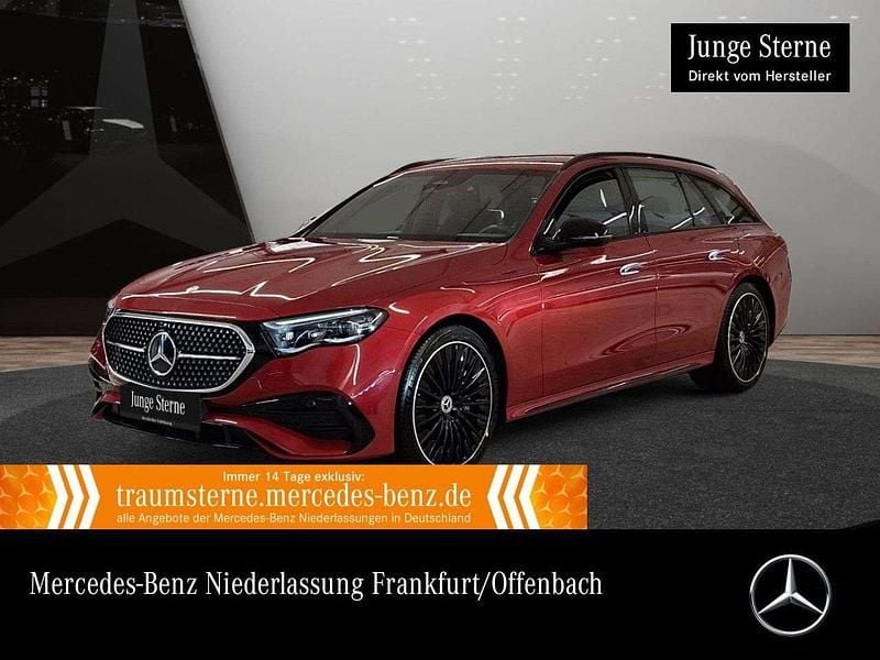 Manufaktur patagonienrot Gebraucht 2024 Mercedes E300 AMG Kombi | 53.590 € (Guter Preis) - Bild 1/3