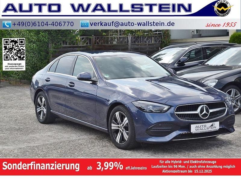 Blau Gebraucht 2024 Mercedes C200 Advanced Limousine | 36.480 € (Fairer Preis) - Bild 1/4