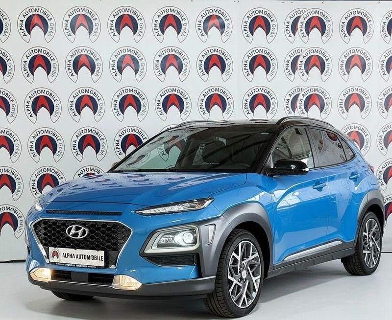 Gebraucht Hyundai Kona Premium 105 PS (77 kW) 2020 Blau SUV