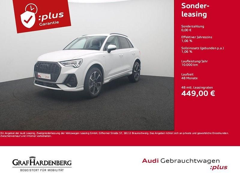 Gletscherweiß metallic Gebraucht 2025 Audi Q3 S-Line SUV | 48.980 € (Etwas zu teuer) - Bild 1/4