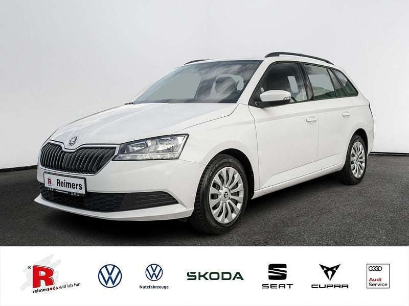 Weiß Gebraucht 2022 Skoda Fabia Ambition Kleinwagen | 16.326 € (Fairer Preis) - Bild 1/4