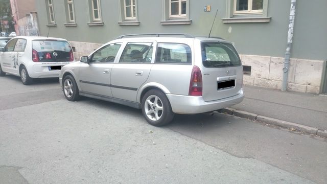 Gebraucht Opel Astra 137 PS (100 kW) 2002 Silber Kombi