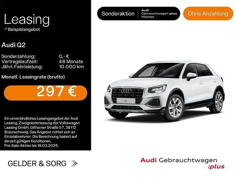 Gebraucht Audi Q2 Advanced Plus 150 PS (110 kW) 2025 Weiß SUV